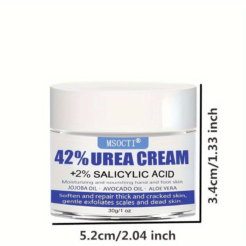 Urea Cream 42% with 2% Salicylic Acid - Callus Remover for Feet & Hands