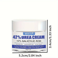 Urea Cream 42% with 2% Salicylic Acid - Callus Remover for Feet & Hands