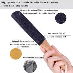 Professional Wooden Foot File for Pedicure