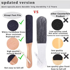 Professional Wooden Foot File for Pedicure