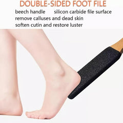 Professional Wooden Foot File for Pedicure
