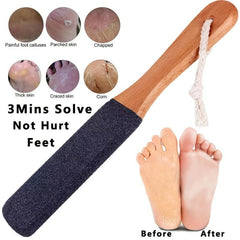 Professional Wooden Foot File for Pedicure