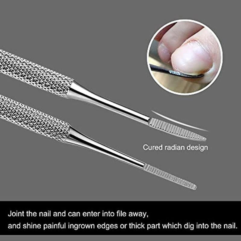 Ingrown Toenail File and Lifter with Storage Case