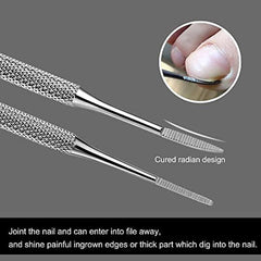 Ingrown Toenail File and Lifter with Storage Case