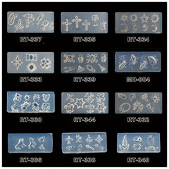 3D Nail Art Mold Silicone Decorative Mold Nail Art Making Tools