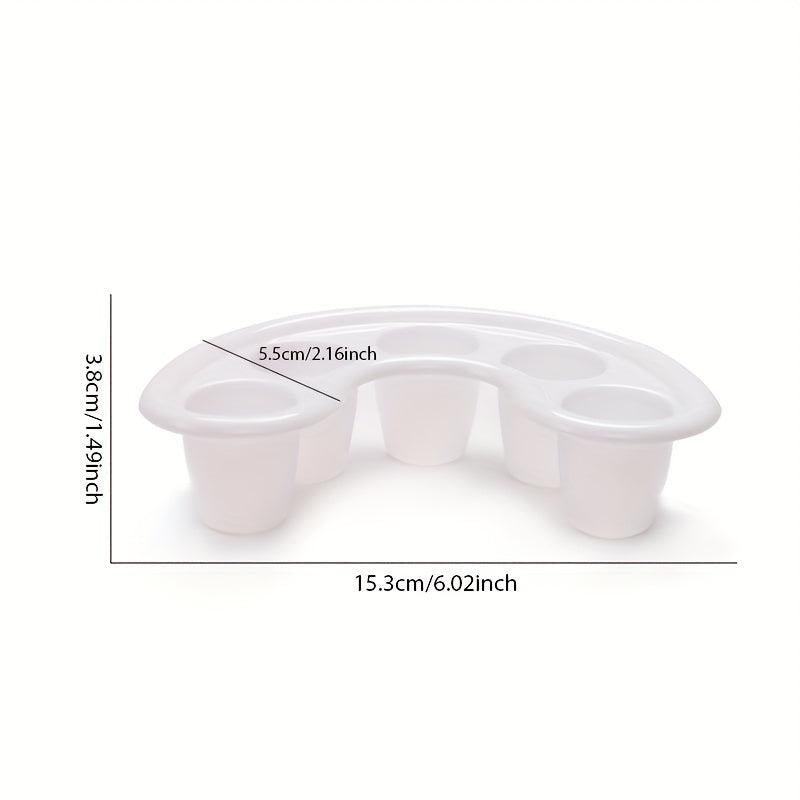 2 Pcs Nail Art Soak Bowl Acrylic Gel Nails Soaking Tray