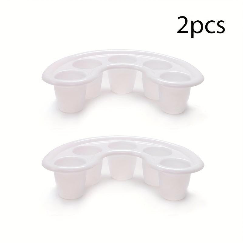 2 Pcs Nail Art Soak Bowl Acrylic Gel Nails Soaking Tray
