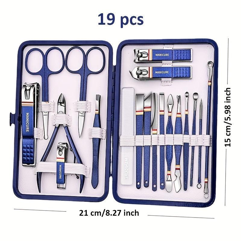 Classic Manicure Set Hand Feet Facial Stainless Steel 10 Choices Gift