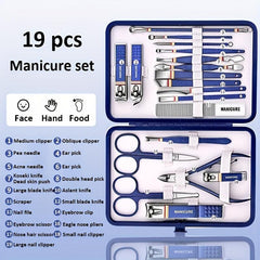 Classic Manicure Set Hand Feet Facial Stainless Steel 10 Choices Gift