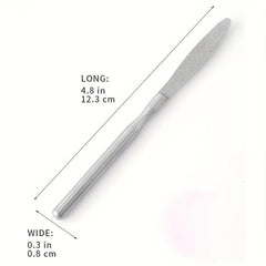 Double Sided Stainless Steel Nail Files for Manicure Pedicure Grooming