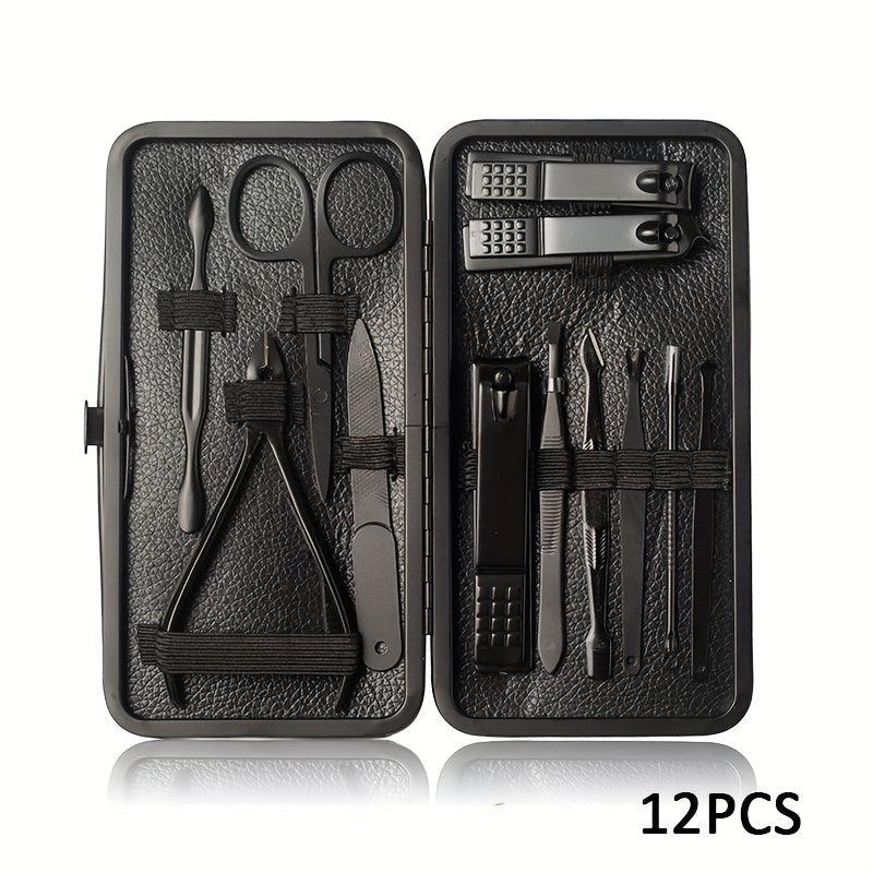 Professional Pedicure Nail Scissors Set 7 10 12 16 18 Pcs Nail Care Tools