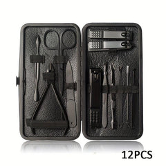 Professional Pedicure Nail Scissors Set 7 10 12 16 18 Pcs Nail Care Tools
