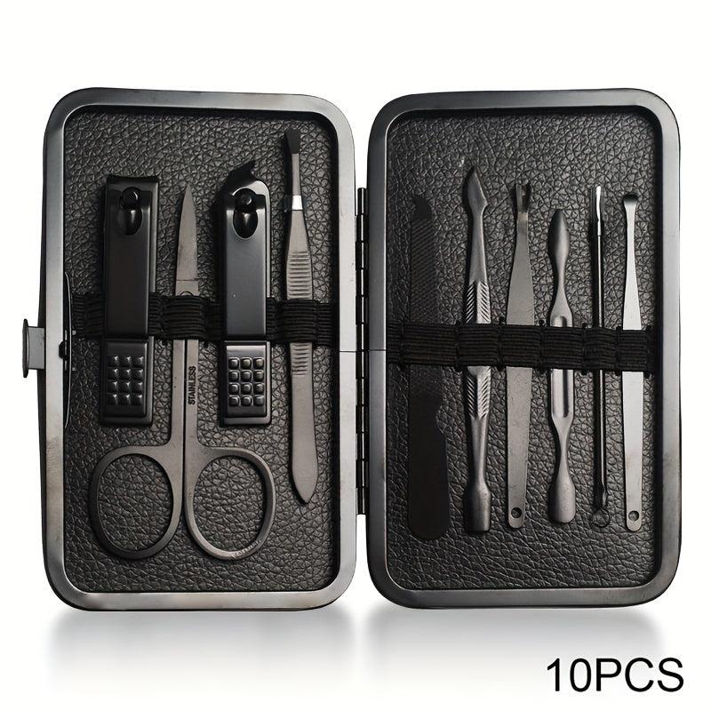 Professional Pedicure Nail Scissors Set 7 10 12 16 18 Pcs Nail Care Tools