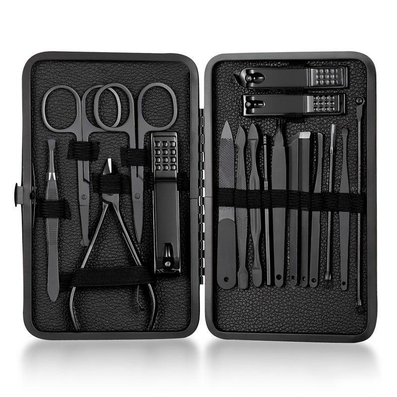 Professional Pedicure Nail Scissors Set 7 10 12 16 18 Pcs Nail Care Tools