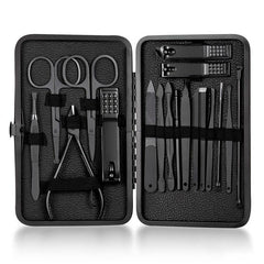 Professional Pedicure Nail Scissors Set 7 10 12 16 18 Pcs Nail Care Tools