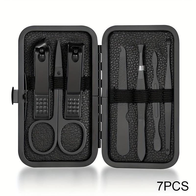 Professional Pedicure Nail Scissors Set 7 10 12 16 18 Pcs Nail Care Tools
