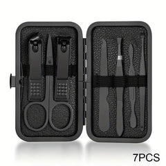 Professional Pedicure Nail Scissors Set 7 10 12 16 18 Pcs Nail Care Tools