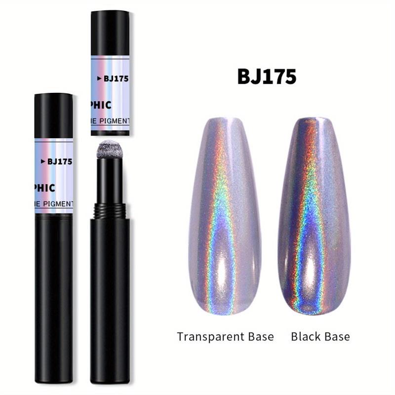 10 Colors Holographic Nail Polish Pens with Mirror Effect
