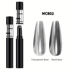 10 Colors Holographic Nail Polish Pens with Mirror Effect
