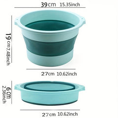 Silicone Foot Soak Bucket Portable, Foldable, Retractable