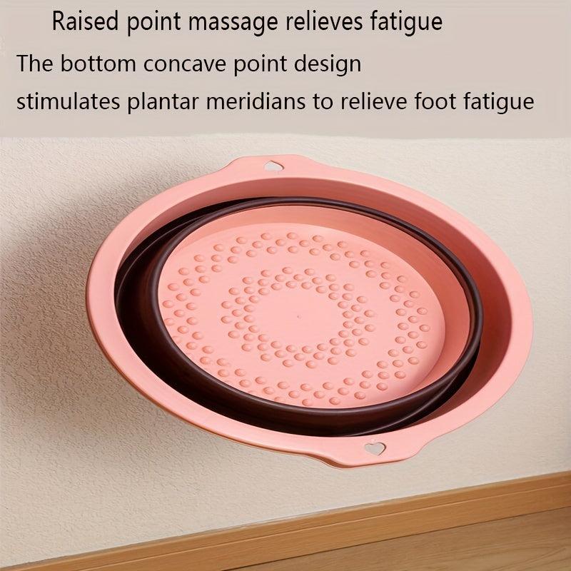 Silicone Foot Soak Bucket Portable, Foldable, Retractable