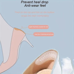 Heel Grips Liners Cushion for High Heels Soft Pads Inserts Self Adhesive