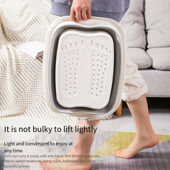 Plastic Foot Bath Tub for Home Massage and Pedicure