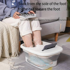Plastic Foot Bath Tub for Home Massage and Pedicure