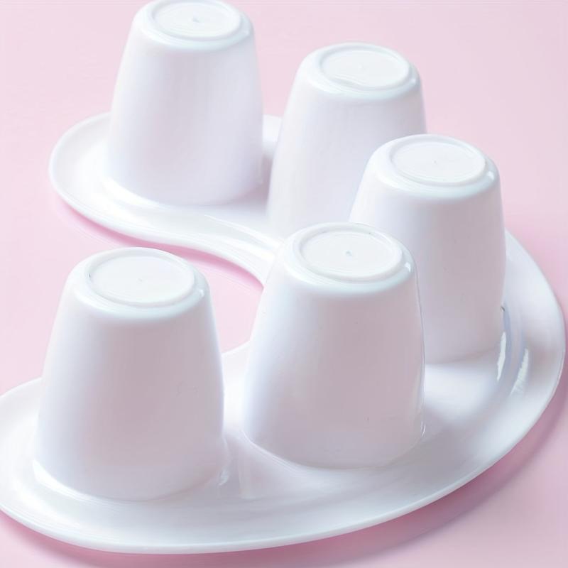 2 Pcs Nail Art Tips Hand Soak Bowl Tray Manicure Soaking Remover Tool