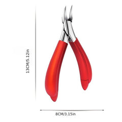 Professional Toenail Clippers for Thick Nails - Curved Blade Grooming Tool