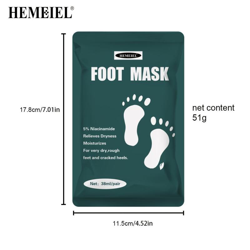 Niacinamide Moisturizing Foot Mask Softens Dry Cracked Feet 1-3pcs