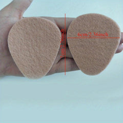 Felt Metatarsal Pads Thick Reusable Breathable Ball Of Foot Cushions