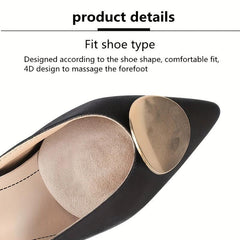 Felt Metatarsal Pads Thick Reusable Breathable Ball Of Foot Cushions