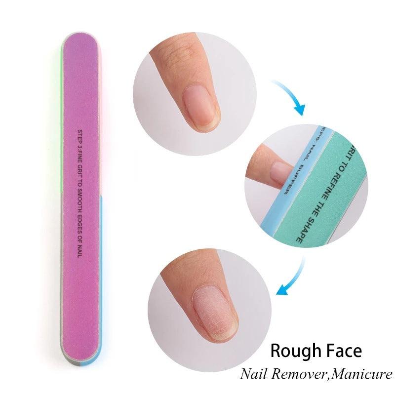 Nail Cuticle Polish Strip Tool for Easy Manicure and Pedicure