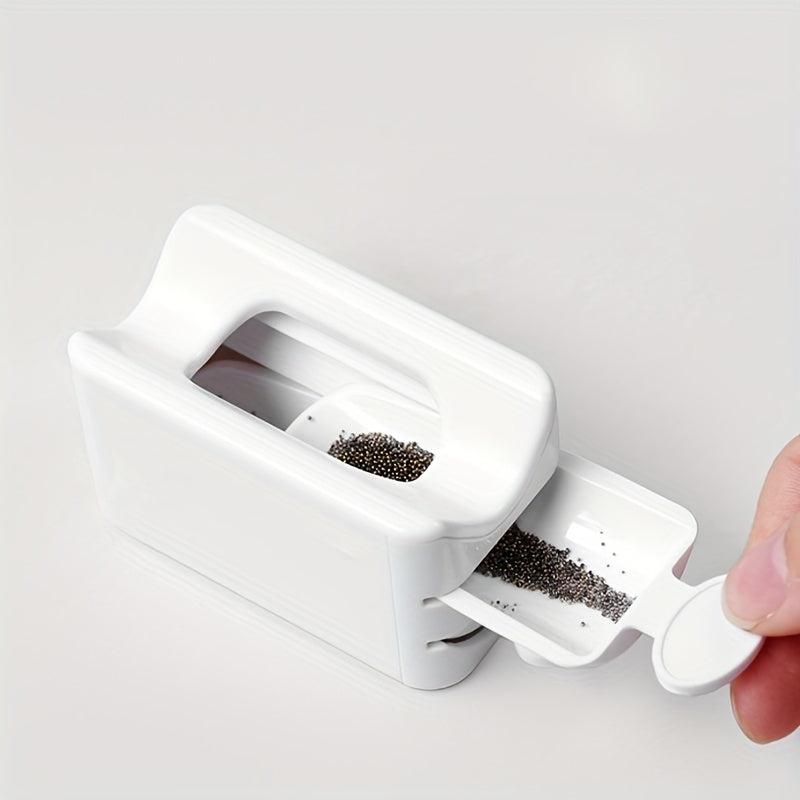 Double Layer Nail Dip Powder Recycling Container Portable Storage Box