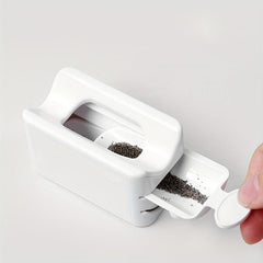 Double Layer Nail Dip Powder Recycling Container Portable Storage Box