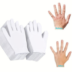 12 Pairs Moisturizing Cotton Gloves Overnight One Size Fit Men Women