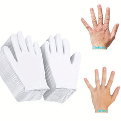 12 Pairs Moisturizing Cotton Gloves Overnight One Size Fit Men Women