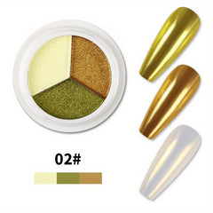Magic Mirror Powder Bright Powder Nail Mirror Powder Titanium Powder
