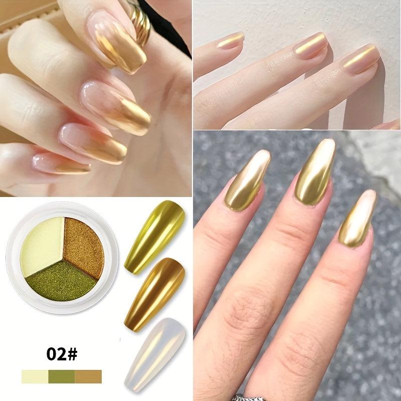Magic Mirror Powder Bright Powder Nail Mirror Powder Titanium Powder