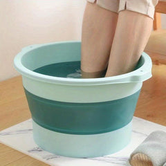 Collapsible Foot Bath Soak Tub Portable Feet Spa Soaking Basin Massage Acupoint
