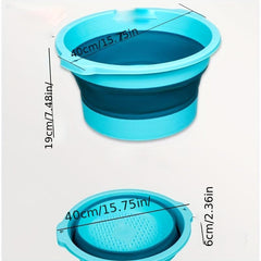 Collapsible Foot Bath Soak Tub Portable Feet Spa Soaking Basin Massage Acupoint