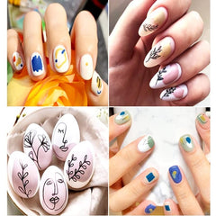 3D Nail Art Pens Nail Point Graffiti Dotting Pen Painting Brush for DIY Nail Art