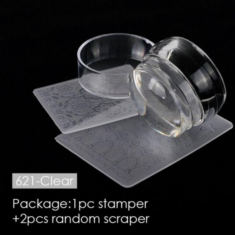 DIY Nail Decorations Stamping Tools Nail Transfer Stamper