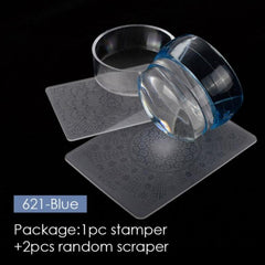 DIY Nail Decorations Stamping Tools Nail Transfer Stamper