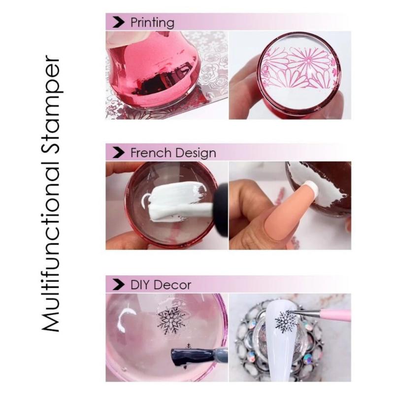 DIY Nail Decorations Stamping Tools Nail Transfer Stamper
