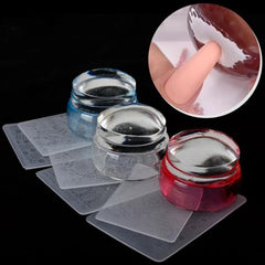 DIY Nail Decorations Stamping Tools Nail Transfer Stamper