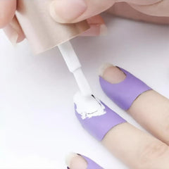 Disposable Nail Polish Protector U Shape Peel Off Sticker Tape