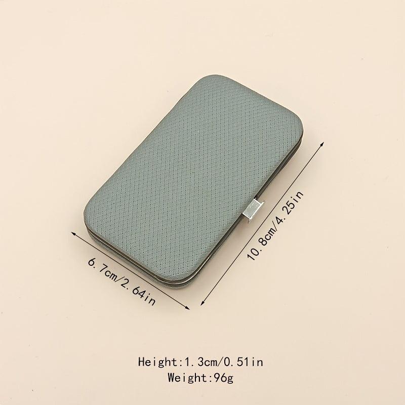 8 pcs Stainless Steel Nail Clipper Set with Travel Case