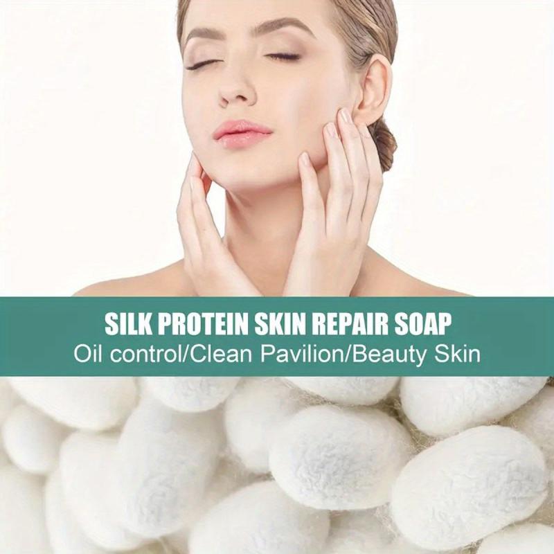 Silk Protein Soap 2 Pack 100g - Deep Cleansing with Moisturizing Benefits